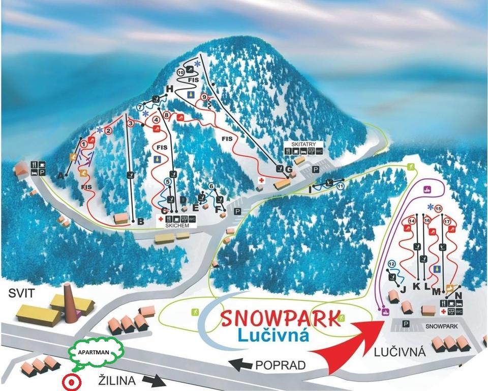 Vysoke Tatry - Svit Apartment ภายนอก รูปภาพ